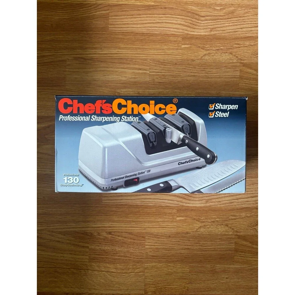 Chef’sChoice Professional Sharpening Station 130 Electric Knife Sharpener Tested
